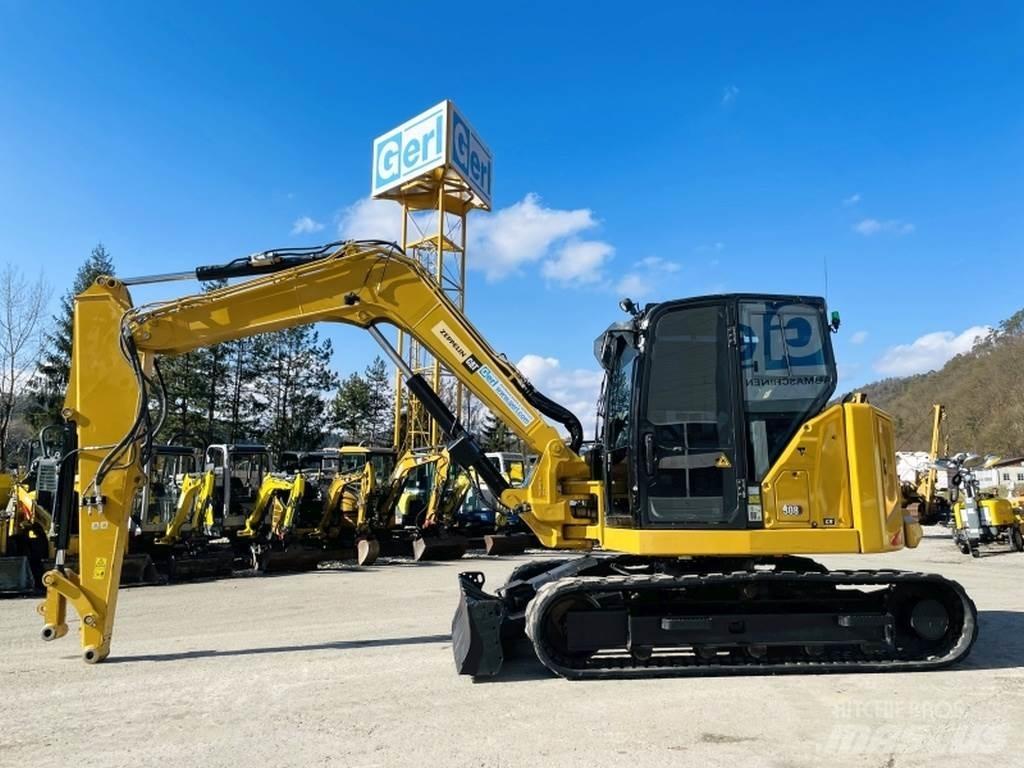 CAT 308 CR Mini ekskavatörler, 7 tona dek