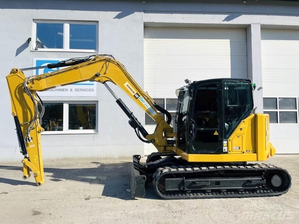 CAT 308 CR Mini ekskavatörler, 7 tona dek