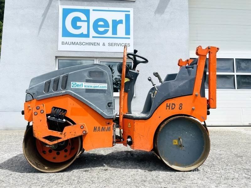 Hamm HD8 VV Çift tamburlu silindirler