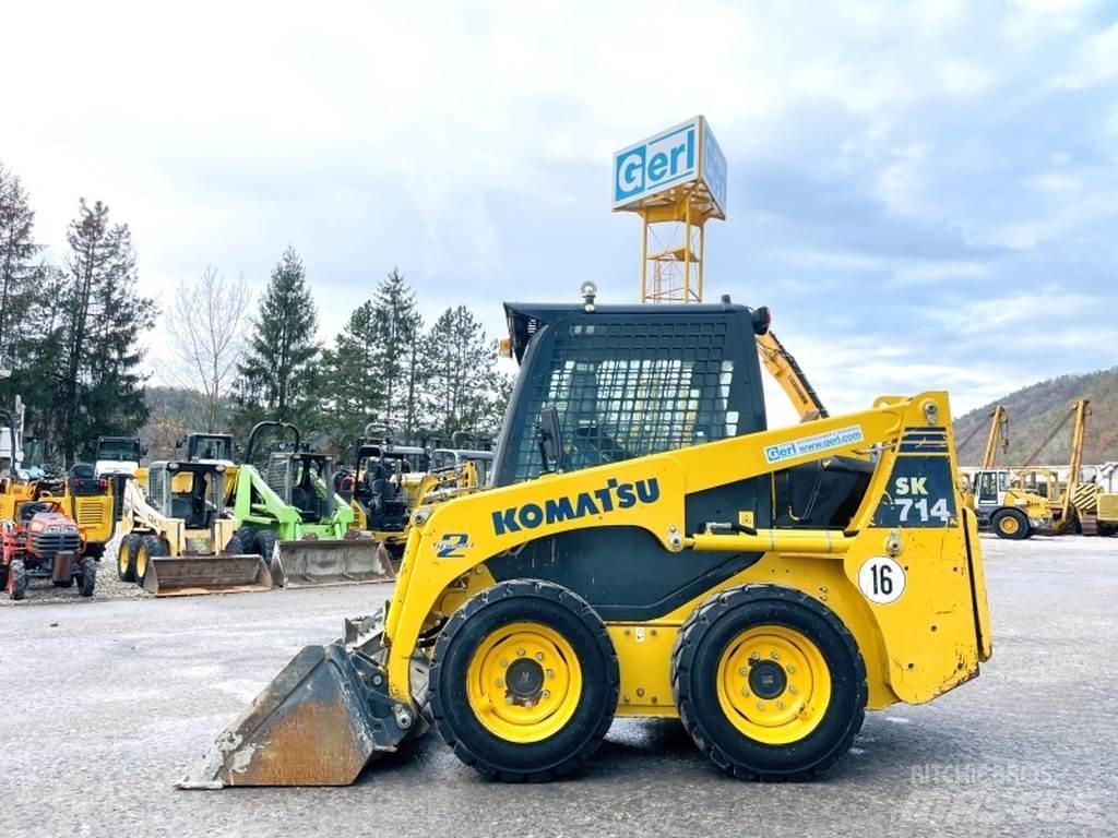 Komatsu SK714 Skid steer loderler