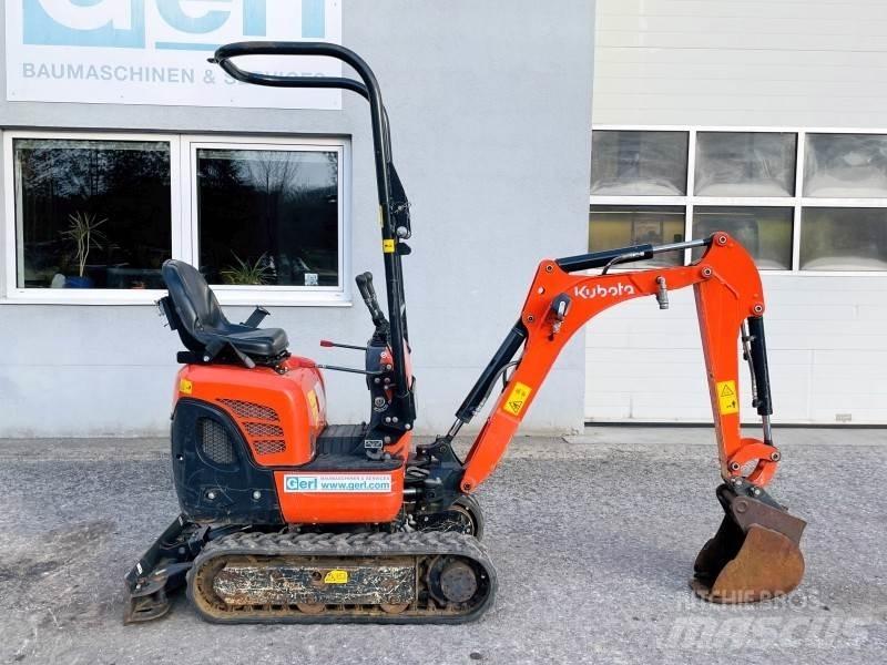 Kubota K008-3 Mini ekskavatörler, 7 tona dek