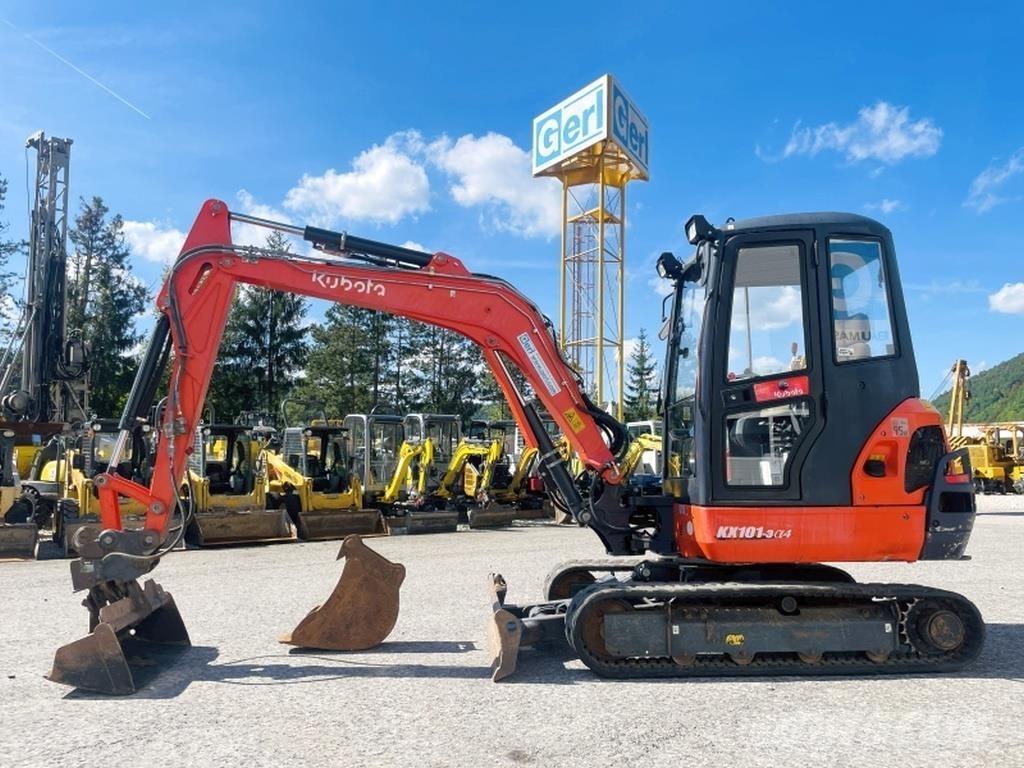 Kubota KX101-3a Mini ekskavatörler, 7 tona dek