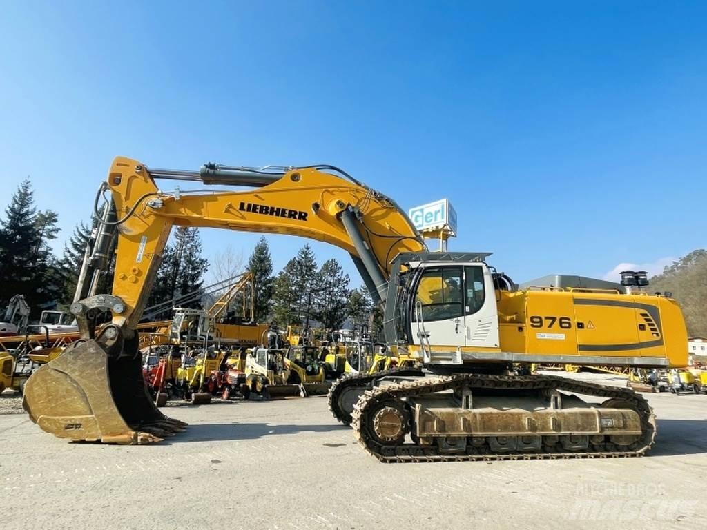 Liebherr R976 HD Paletli ekskavatörler