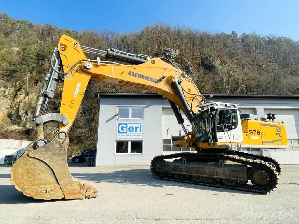 Liebherr R976 HD Paletli ekskavatörler