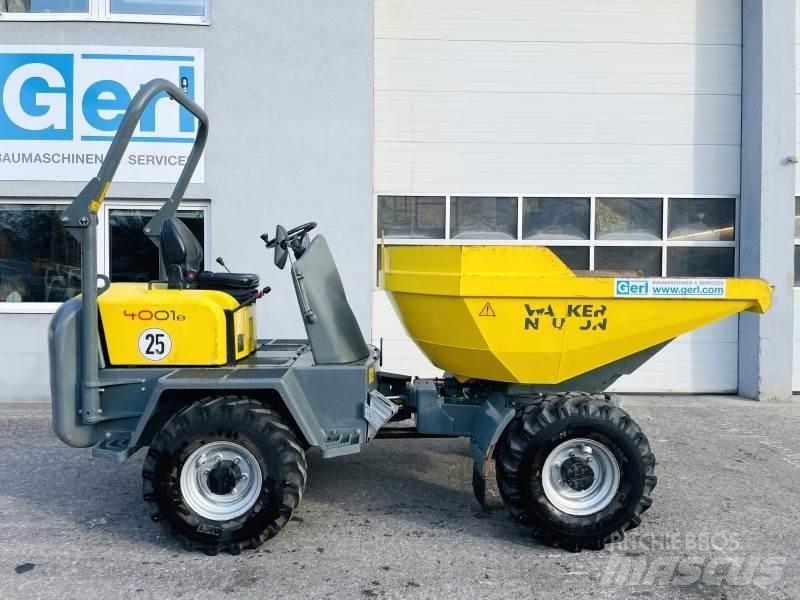 Neuson 4001 Belden kirma kamyonlar