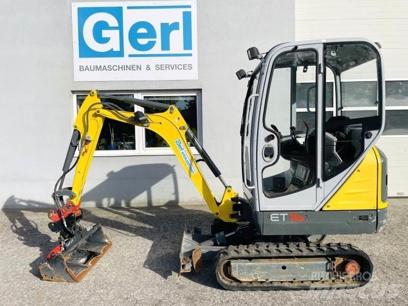 Neuson ET16 Mini ekskavatörler, 7 tona dek
