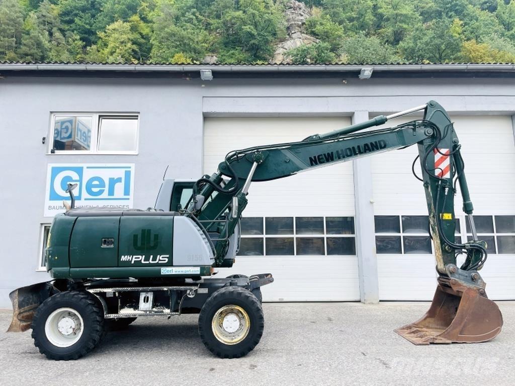 New Holland MH Plus Lastik tekerli ekskavatörler