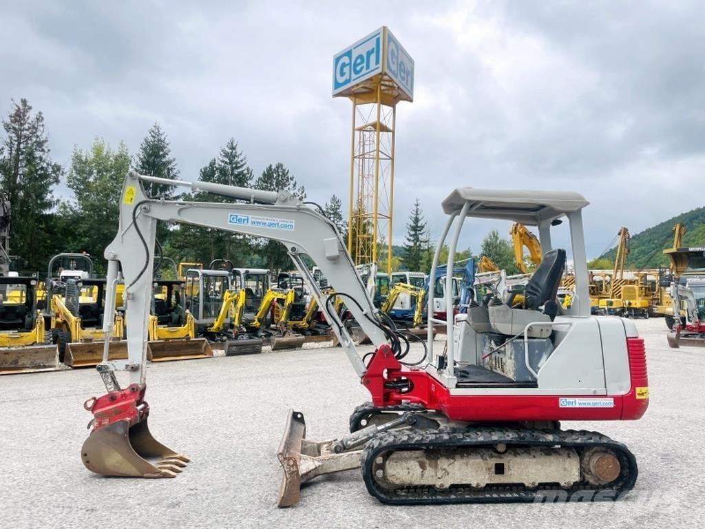 Takeuchi TB135 Mini ekskavatörler, 7 tona dek