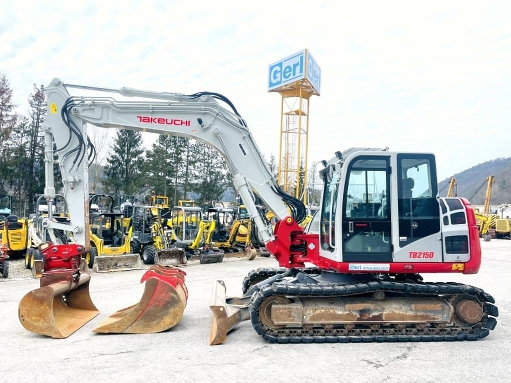 Takeuchi TB2150 Mini ekskavatörler, 7 tona dek