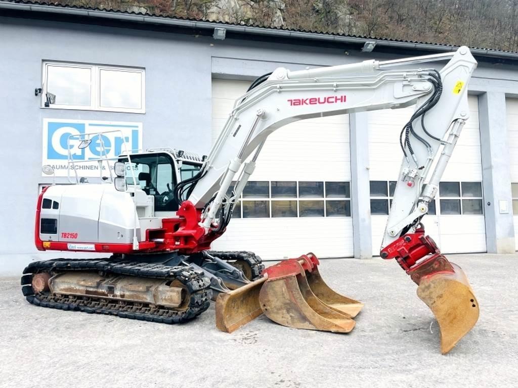 Takeuchi TB2150 Mini ekskavatörler, 7 tona dek