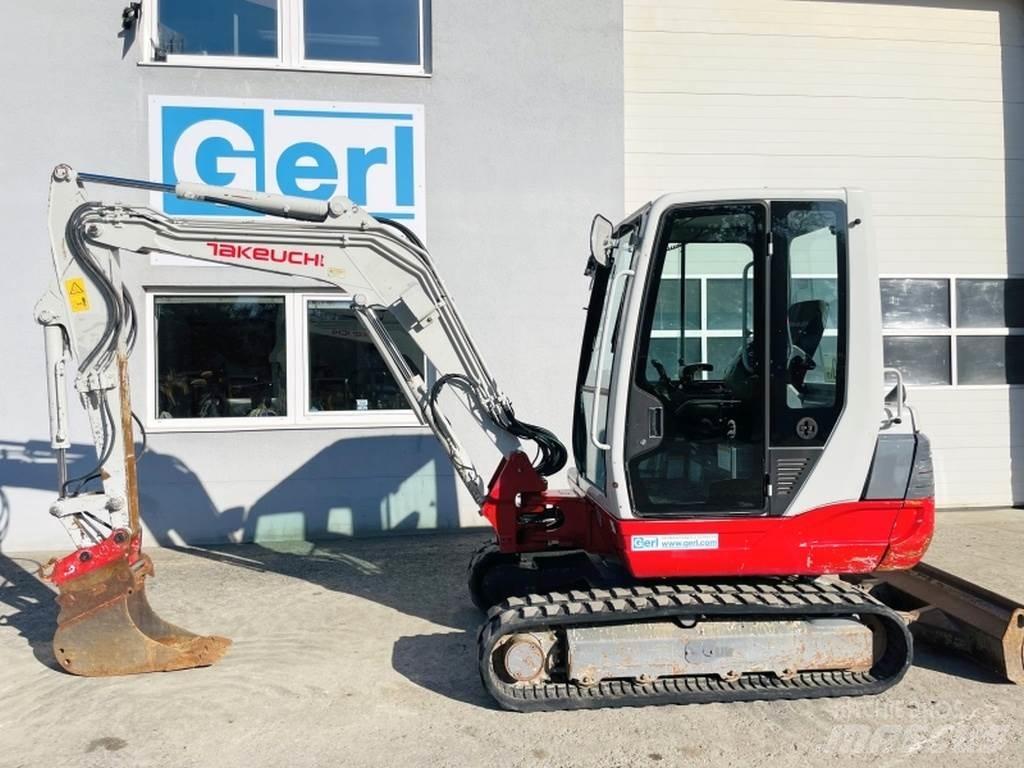 Takeuchi TB235 Mini ekskavatörler, 7 tona dek