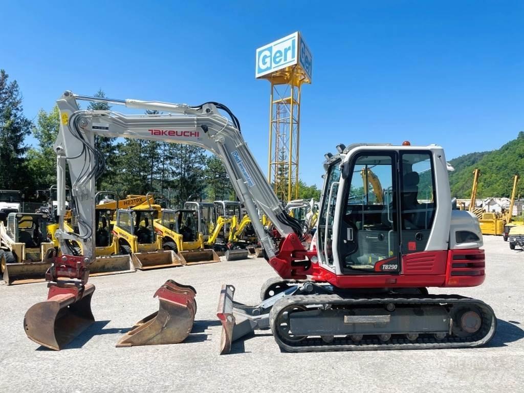 Takeuchi TB290 Mini ekskavatörler, 7 tona dek