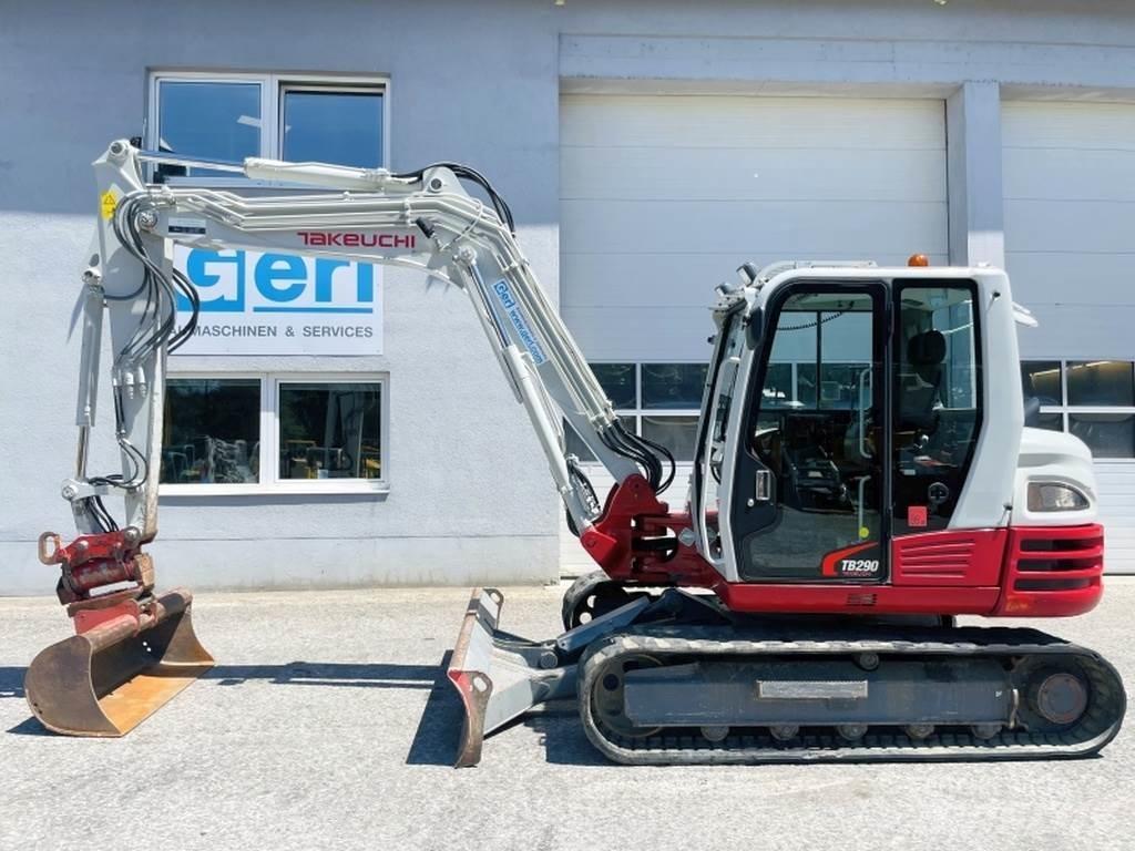 Takeuchi TB290 Mini ekskavatörler, 7 tona dek