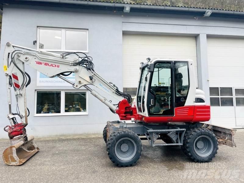 Takeuchi TB295W Lastik tekerli ekskavatörler