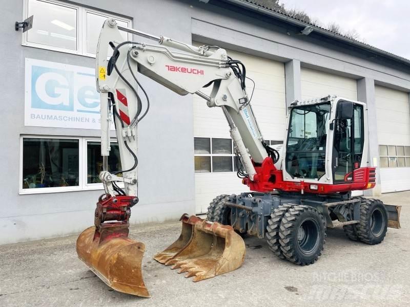 Takeuchi TB295W Lastik tekerli ekskavatörler