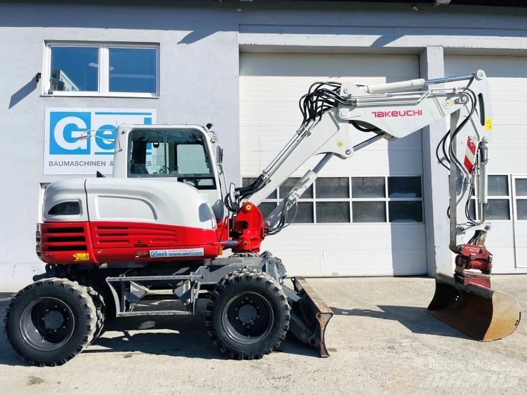 Takeuchi TB295W Lastik tekerli ekskavatörler