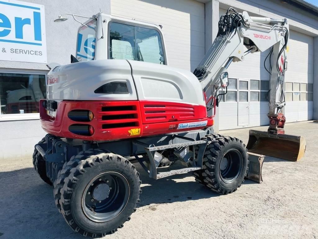 Takeuchi TB295W Lastik tekerli ekskavatörler