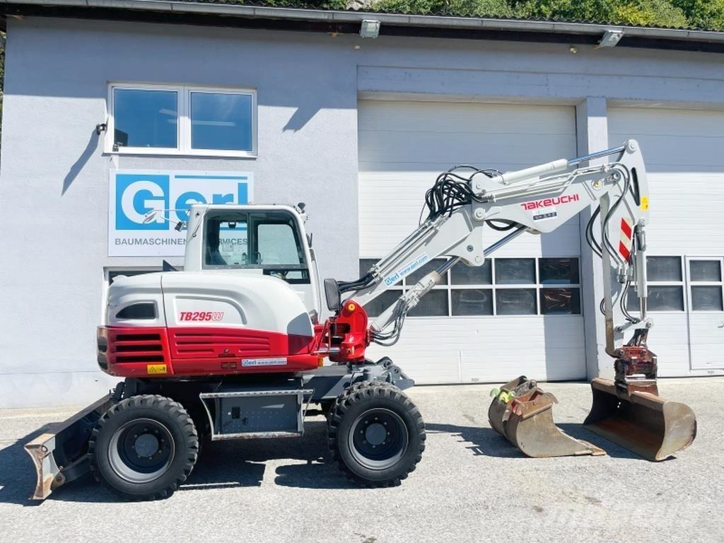 Takeuchi TB295W Lastik tekerli ekskavatörler