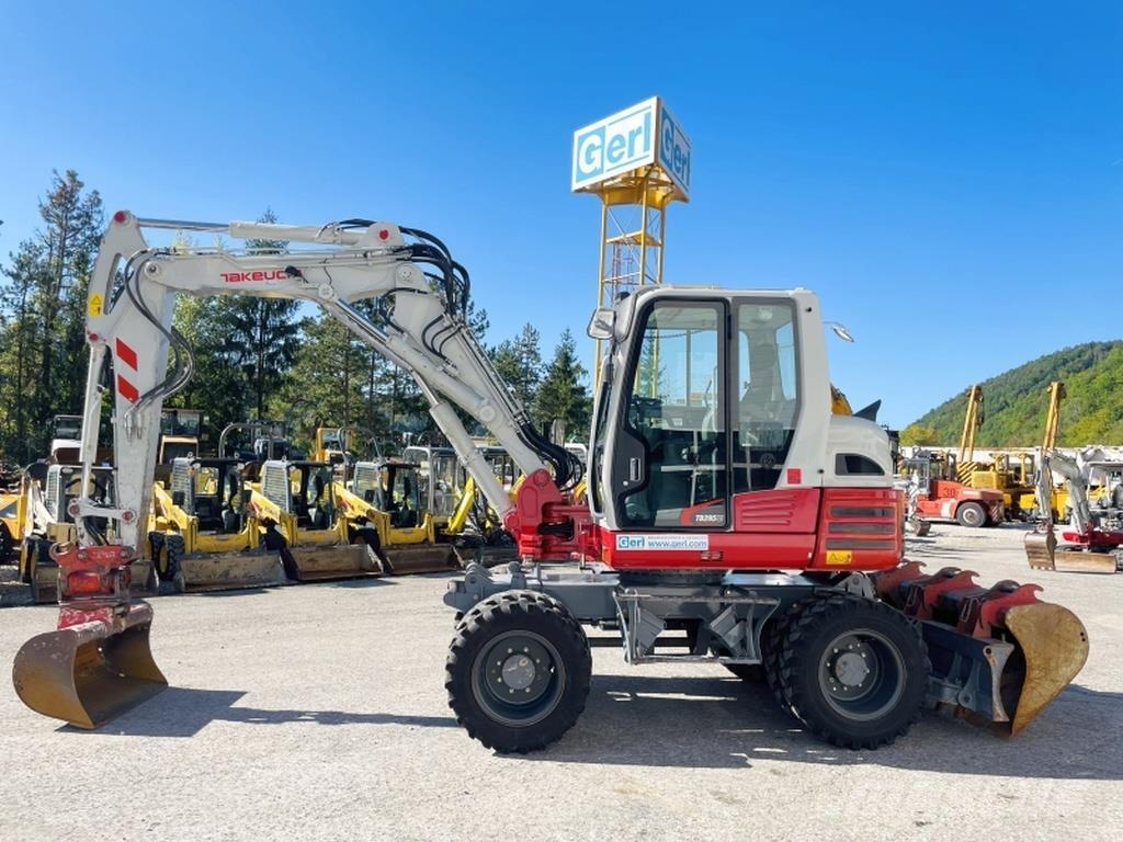 Takeuchi TB295W Lastik tekerli ekskavatörler