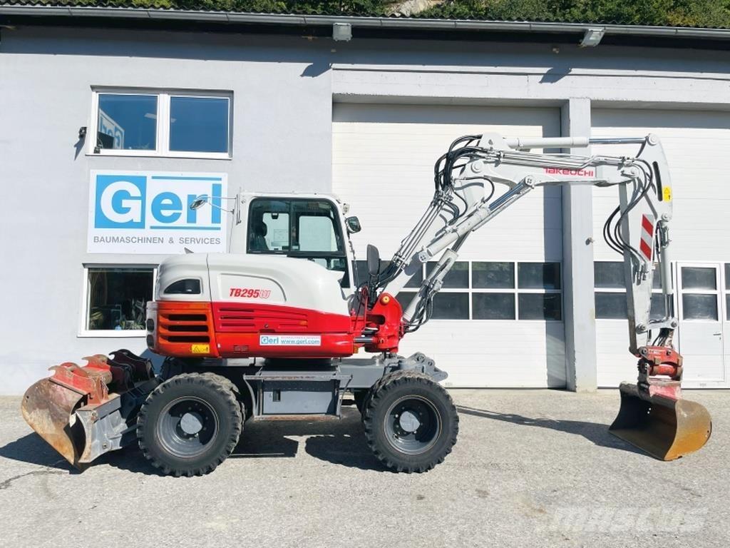 Takeuchi TB295W Lastik tekerli ekskavatörler