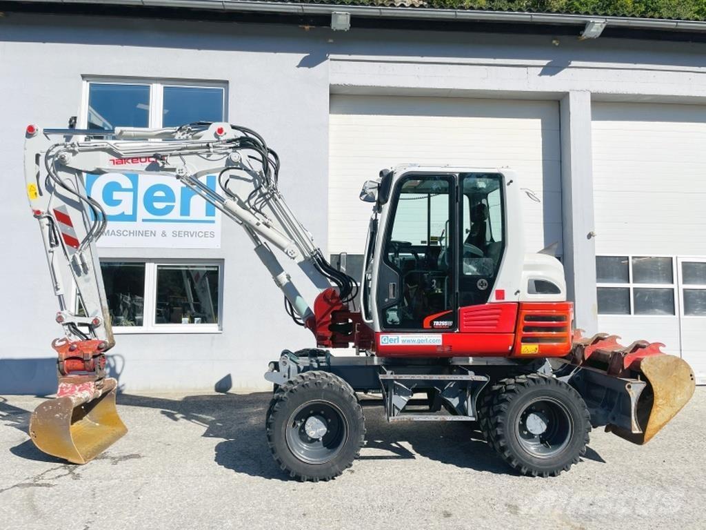 Takeuchi TB295W Lastik tekerli ekskavatörler