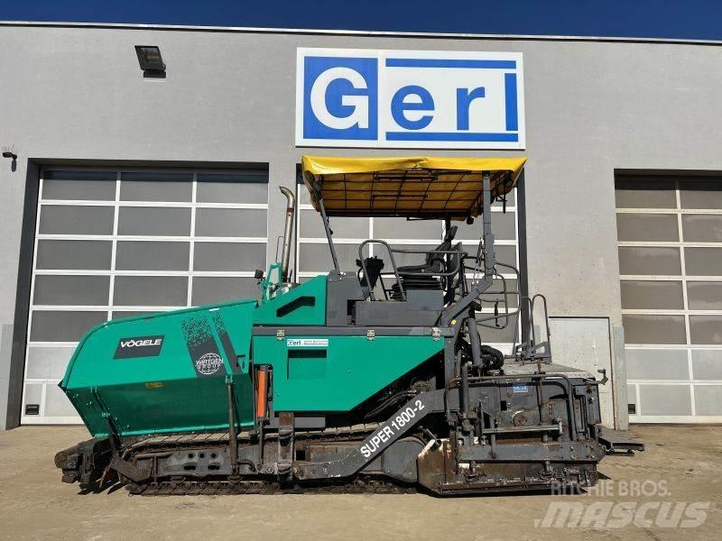 Vögele Super 1800-1 / 2 Asfalt sericiler
