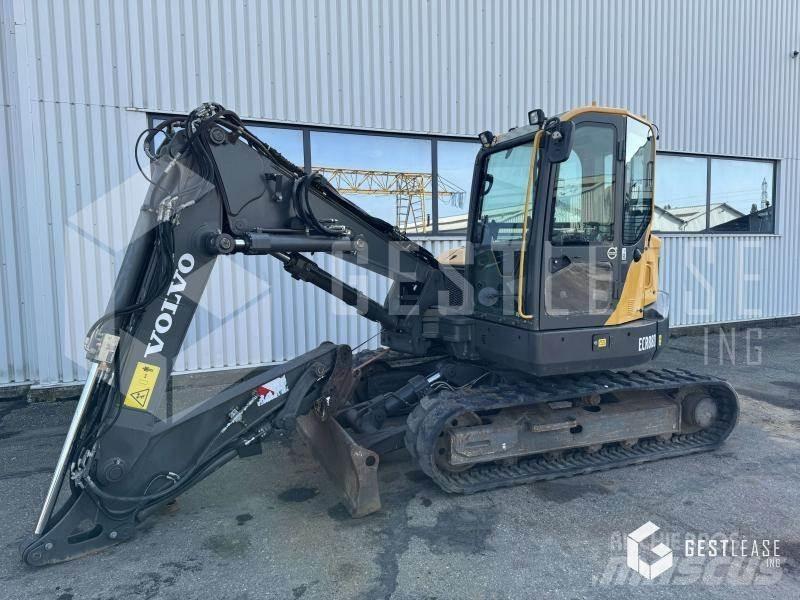 Volvo ECR88D Paletli ekskavatörler