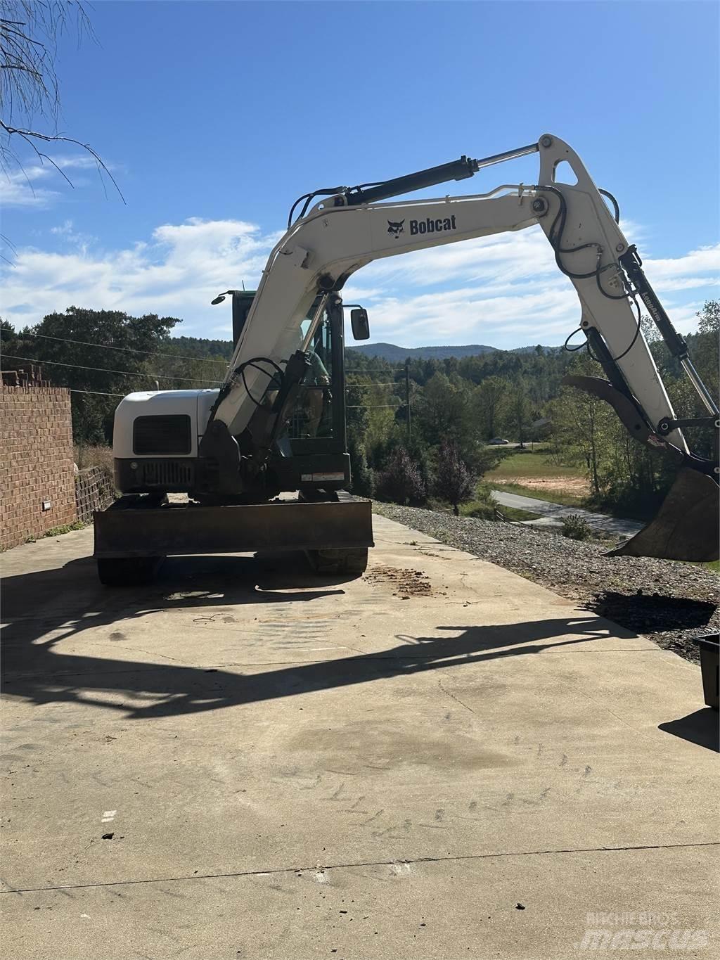 Bobcat E85 Paletli ekskavatörler