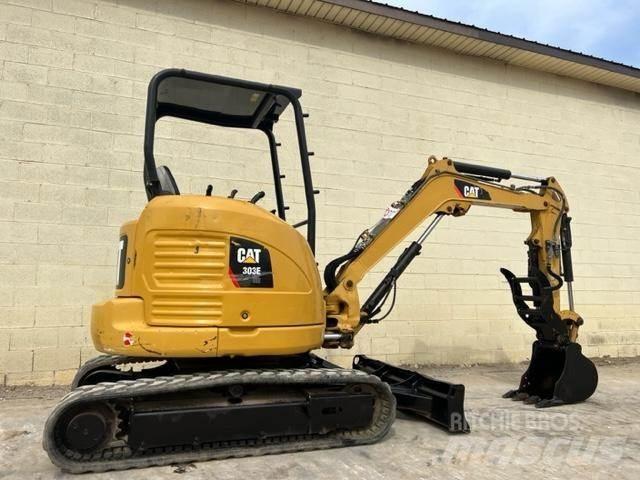 CAT 303E CR Mini ekskavatörler, 7 tona dek