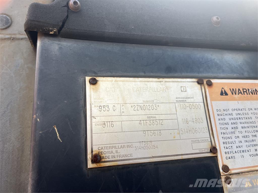 CAT 953C Paletli dozerler