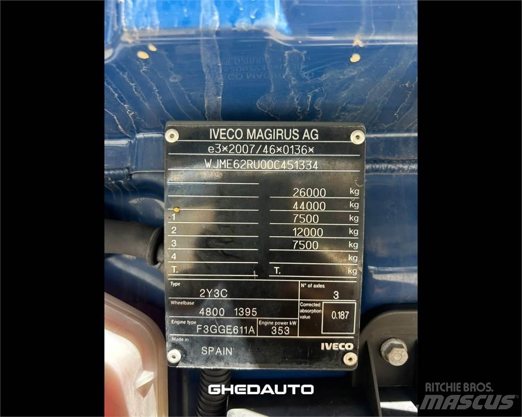 Iveco AS260S48S Kapali kasa kamyonlar