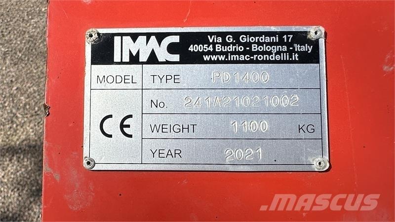 IMAC PD1400 Ekiciler
