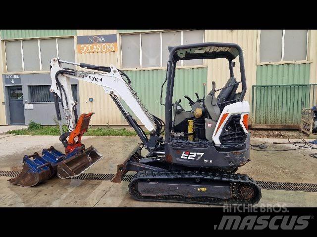 Bobcat E27 Mini ekskavatörler, 7 tona dek