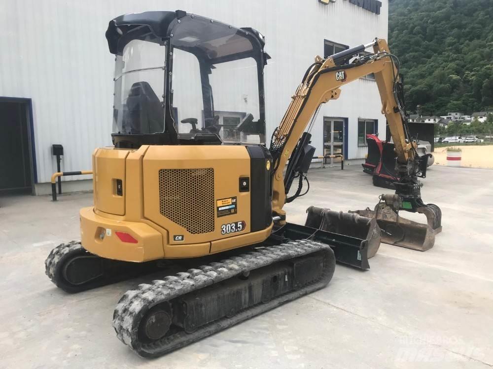CAT 303.5E Mini ekskavatörler, 7 tona dek