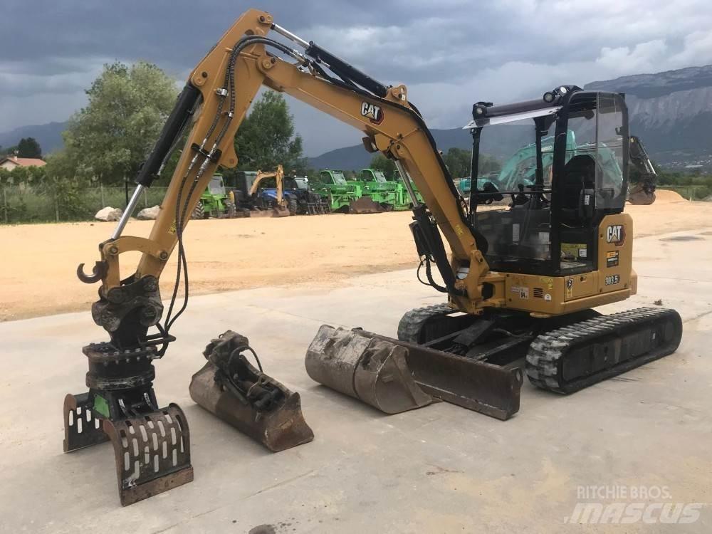 CAT 303.5E Mini ekskavatörler, 7 tona dek