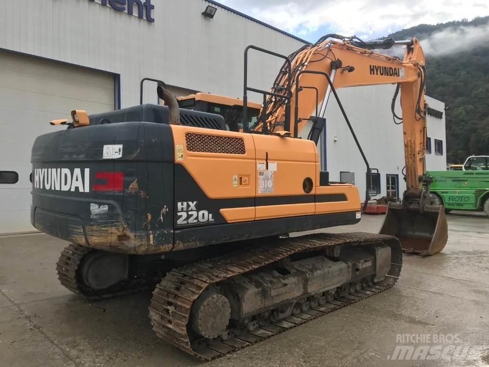 Hyundai HX220L Paletli ekskavatörler