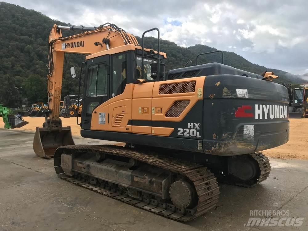 Hyundai HX220L Paletli ekskavatörler