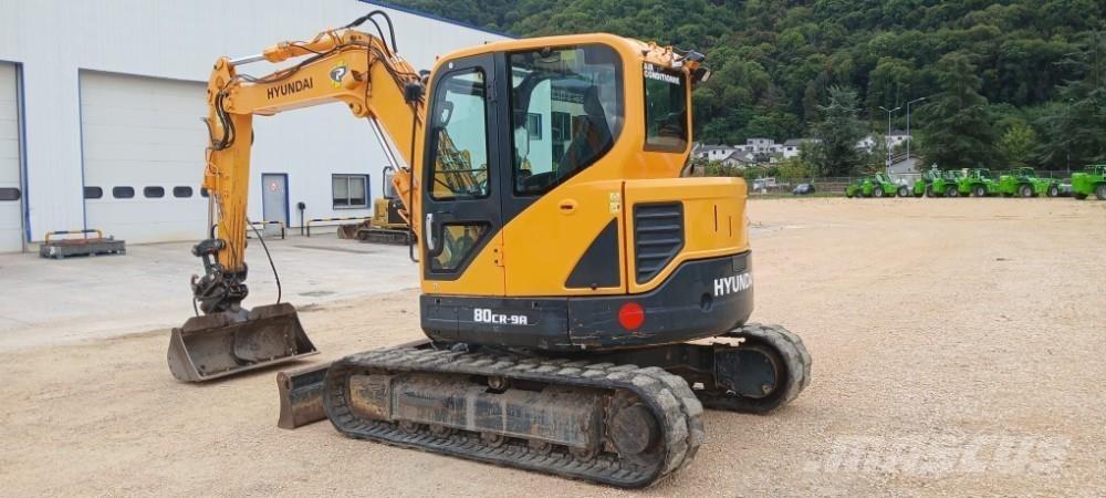 Hyundai R80CR-9A Midi ekskavatörler 7 - 12 t
