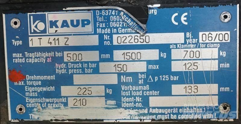Kaup 1T411Z Diger parçalar