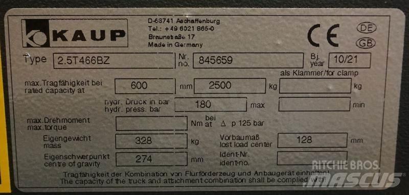 Kaup 2,5T466BZ Diger parçalar