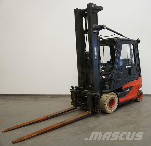 Linde E 25 387 Elektrikli forkliftler