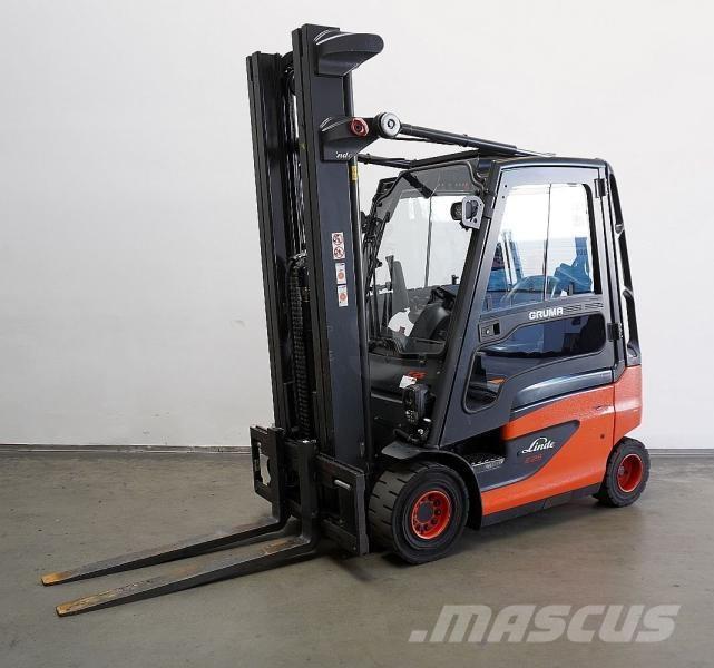 Linde E 25 387 Elektrikli forkliftler