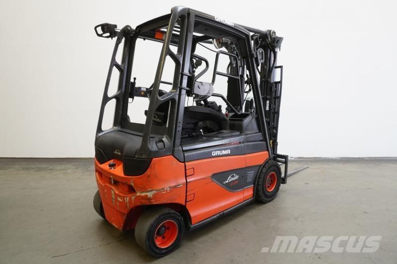 Linde E 25 387 Elektrikli forkliftler