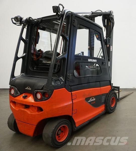 Linde E 25 387 Elektrikli forkliftler