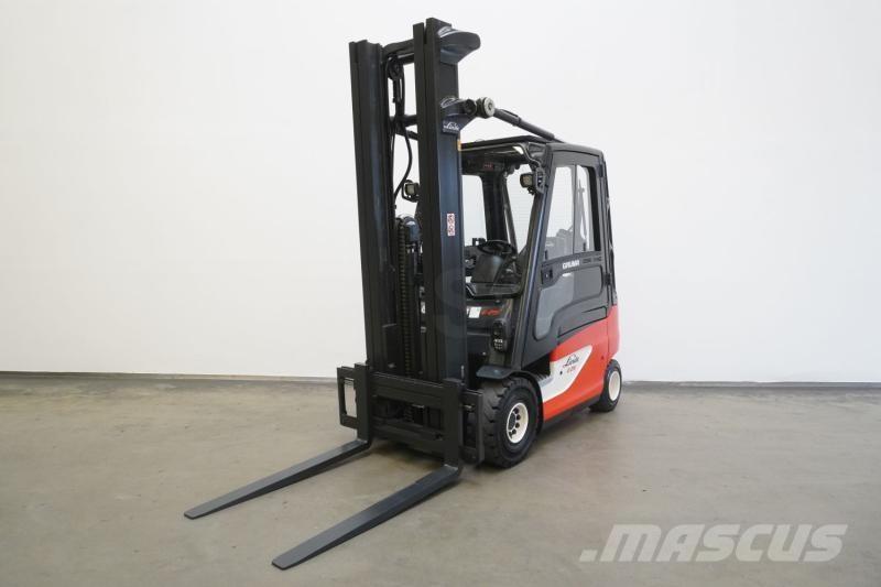 Linde E 25 387 Elektrikli forkliftler