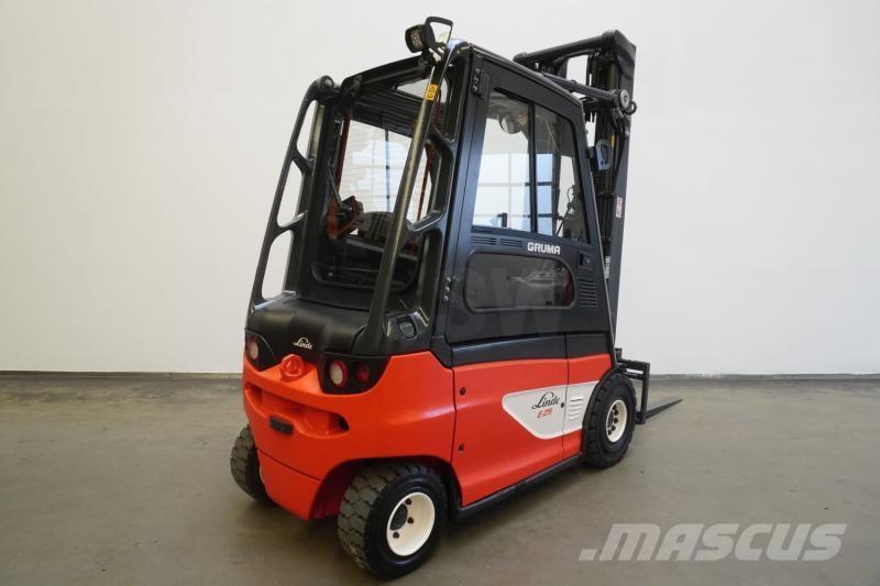 Linde E 25 387 Elektrikli forkliftler