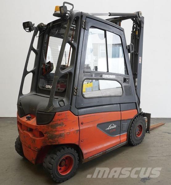 Linde E 25 387 Elektrikli forkliftler