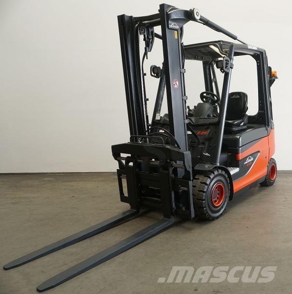 Linde E 25 387 Elektrikli forkliftler