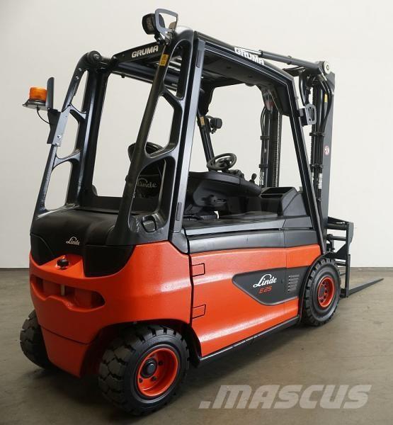 Linde E 25 387 Elektrikli forkliftler