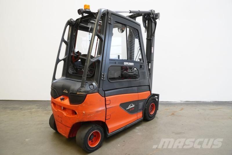 Linde E 25 387 Elektrikli forkliftler